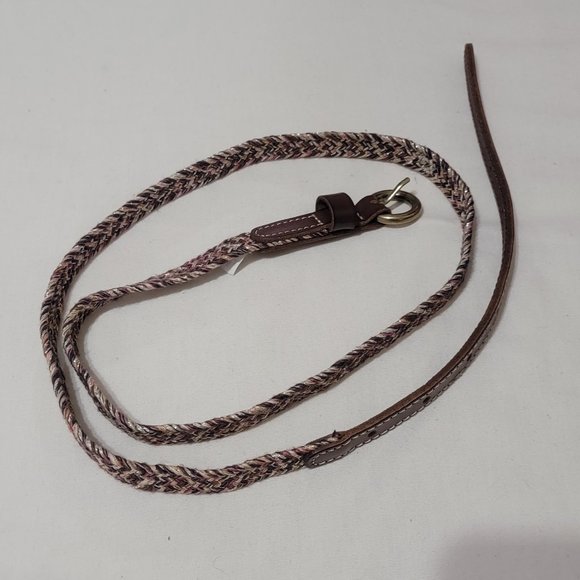 NWOT American Eagle Multicolored Braided Cloth Belt - Picture 1 of 3